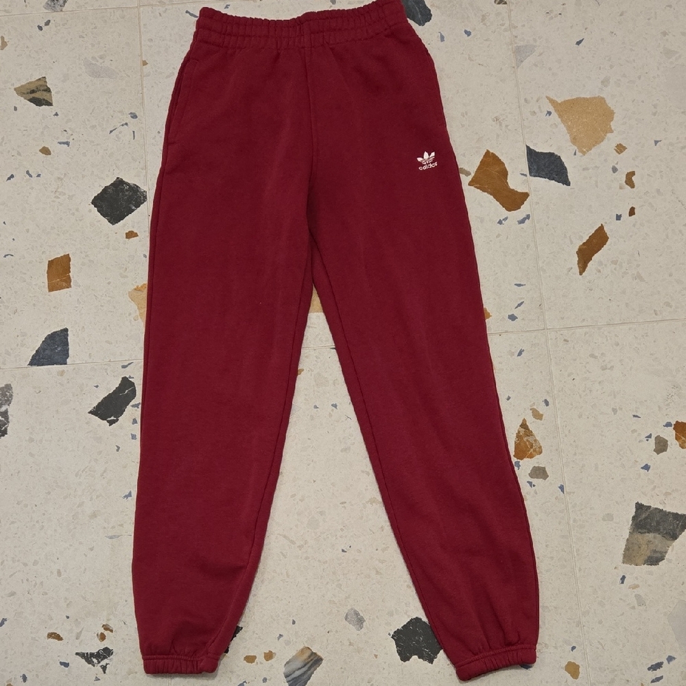 Adidas Women's Burgundy Joggers